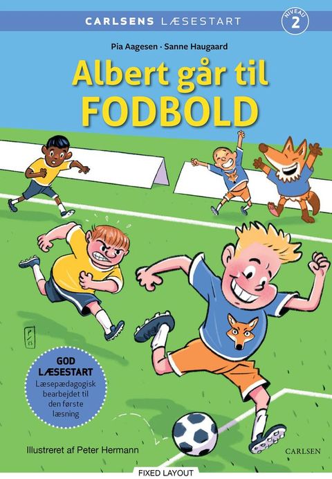 Carlsens Læsestart: Albert går til fodbold