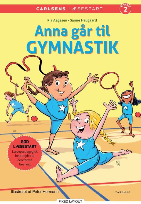 Carlsens Læsestart: Anna går til gymnastik