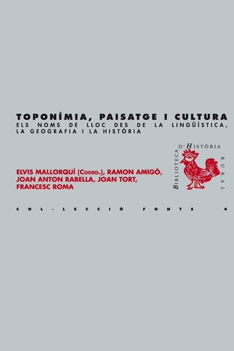 Topon&iacute;mia, paisatge i cultura(Kobo/電子書)