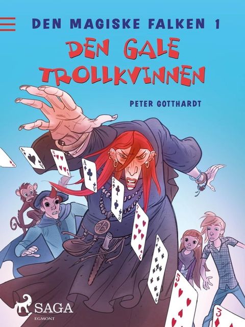 Den magiske falken 1 - Den gale trollkvinnen(Kobo/電子書)