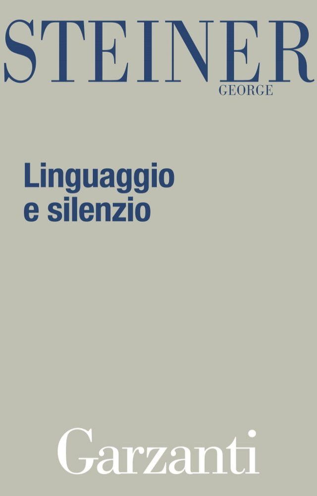  Linguaggio e silenzio(Kobo/電子書)