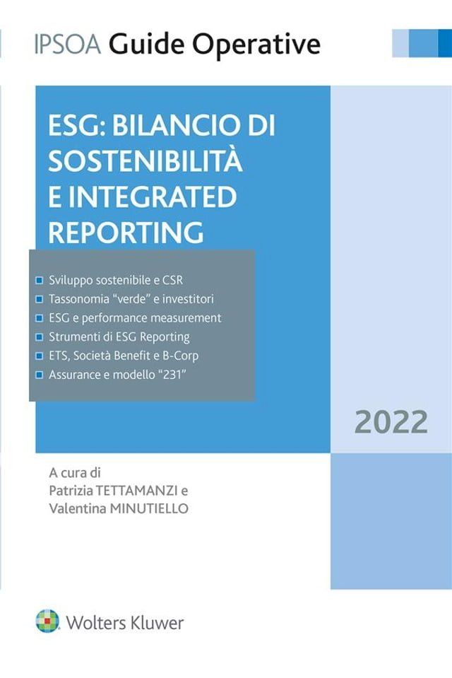  ESG: Bilancio di sostenibilita' e integrated reporting(Kobo/電子書)