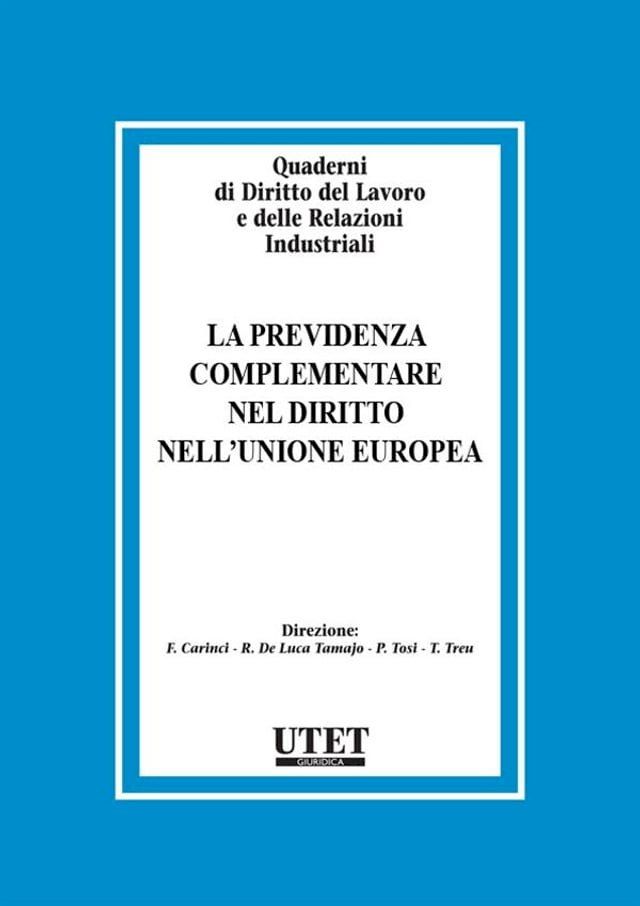  La previdenza Complementare nel Diritto nell'Unione Europea(Kobo/電子書)