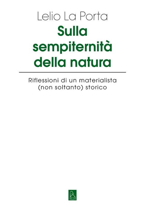 Sulla sempiternit&agrave; della natura(Kobo/電子書)