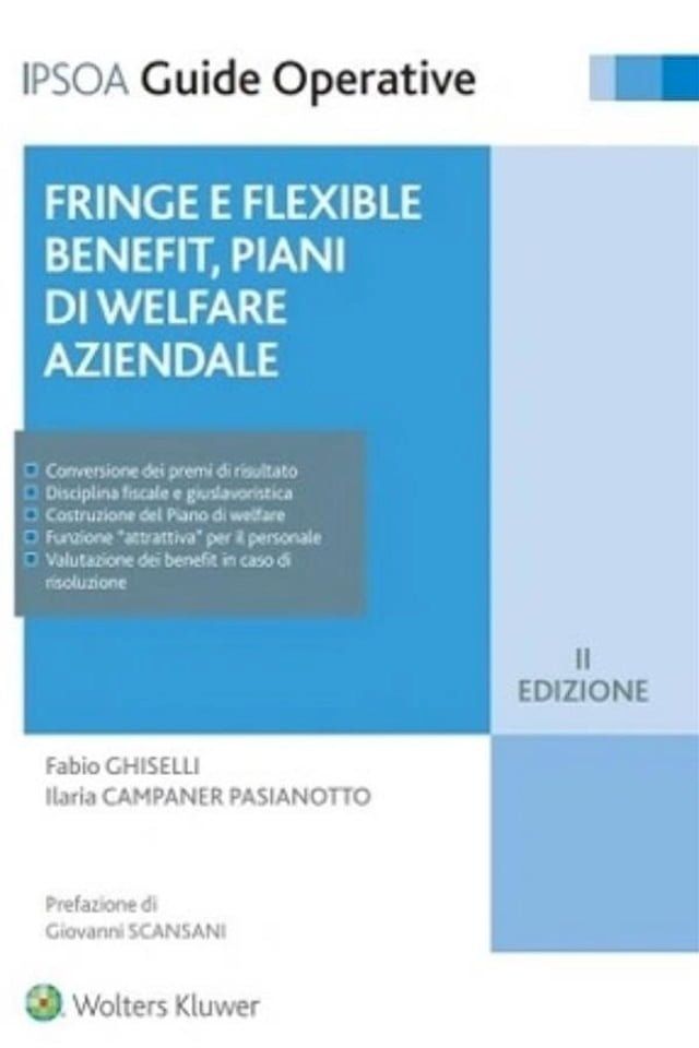  Fringe e flexible benefit, piani di welfare aziendale(Kobo/電子書)