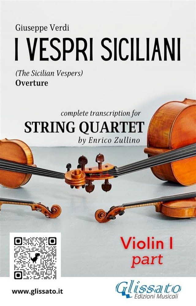  Violin I part of "I Vespri Siciliani" for String Quartet(Kobo/電子書)