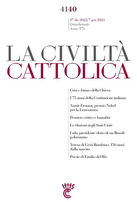 La Civilt&agrave; Cattolica n. 4140(Kobo/電子書)