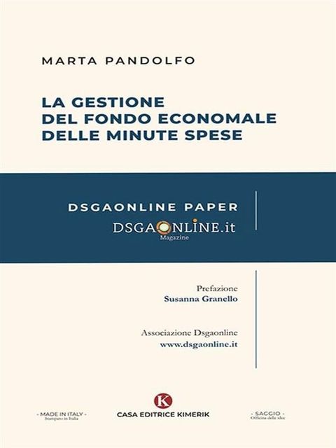 La Gestione del fondo economale delle minute spese(Kobo/電子書)