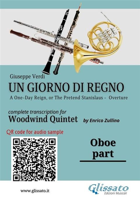 Oboe part of "Un giorno di regno" for Woodwind Quintet(Kobo/電子書)