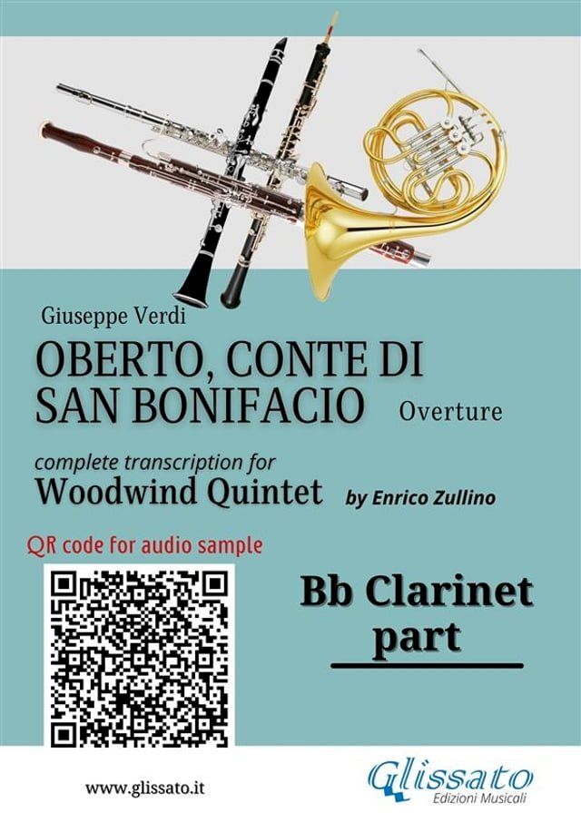  Bb Clarinet part of "Oberto" for Woodwind Quintet(Kobo/電子書)