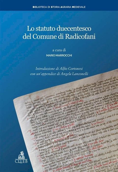 Lo statuto duecentesco del Comune di Radicofani(Kobo/電子書)