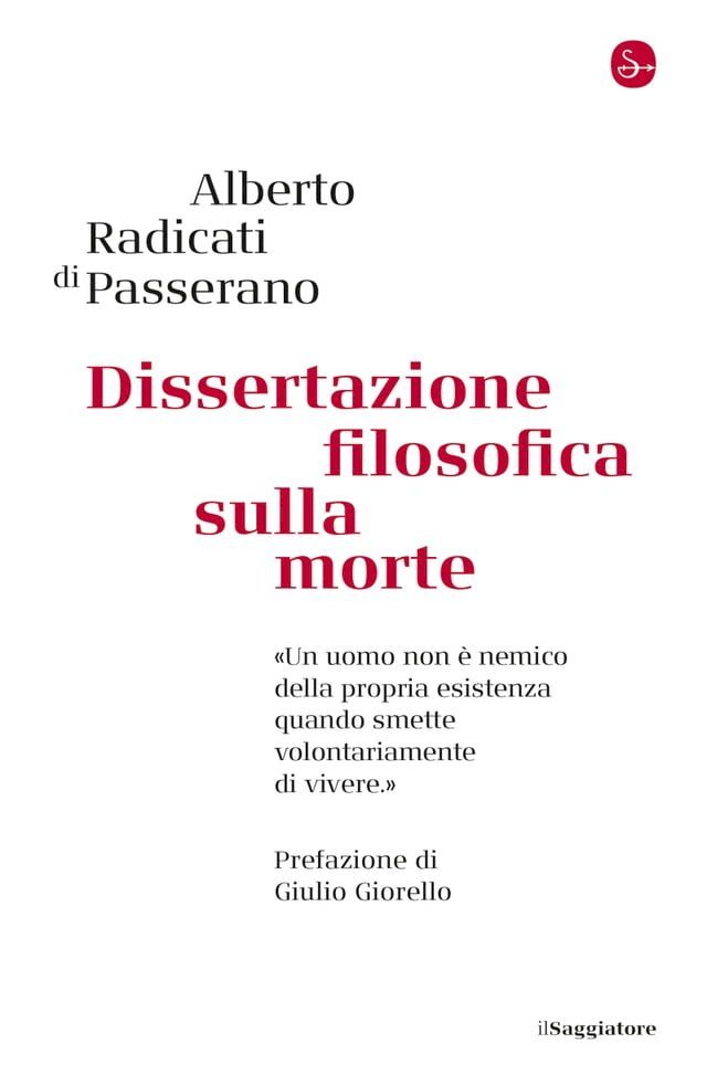  Dissertazione filosofica sulla morte(Kobo/電子書)