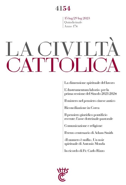 La Civilt&agrave; Cattolica n. 4154(Kobo/電子書)