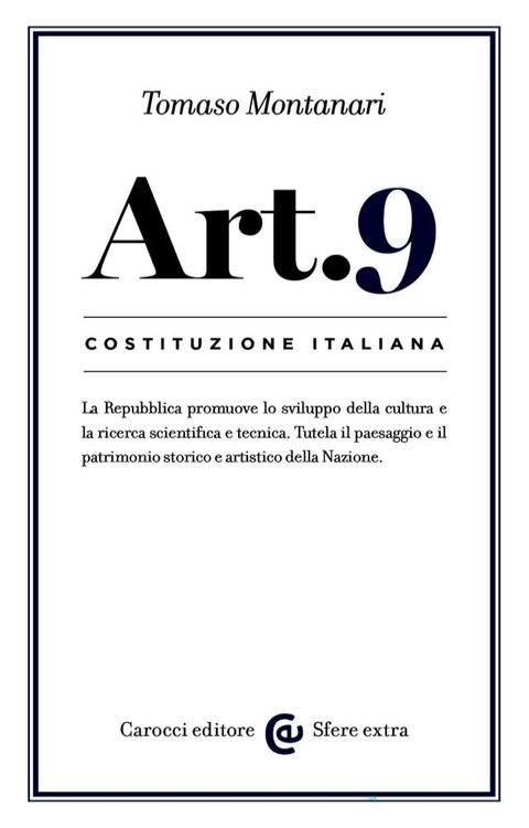 Costituzione italiana: articolo 9(Kobo/電子書)