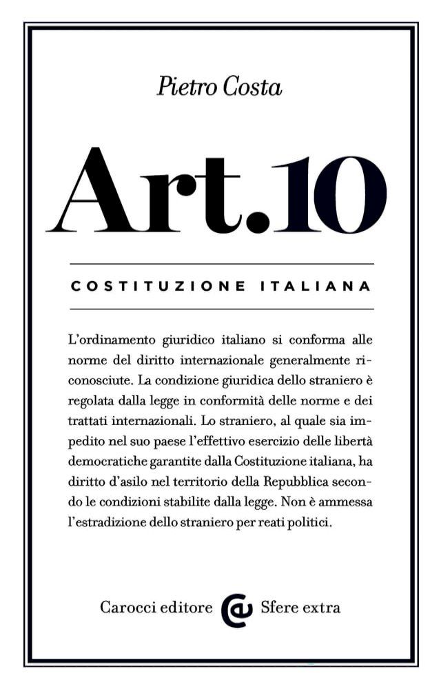  Costituzione italiana: articolo 10(Kobo/電子書)