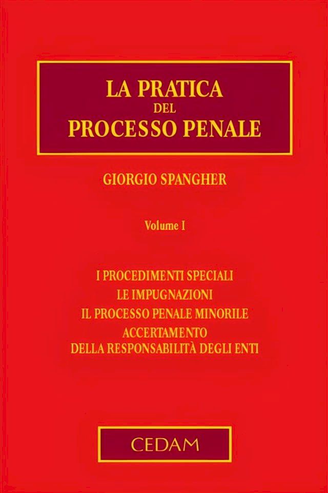  La pratica del processo penale. Volume I(Kobo/電子書)