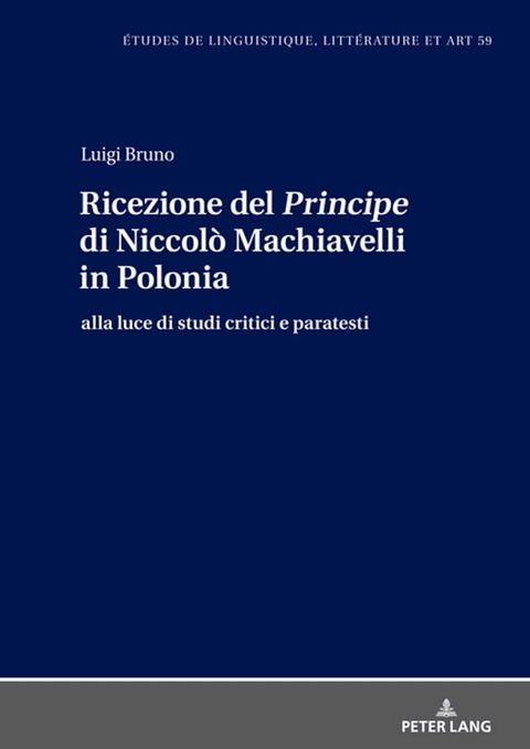 Ricezione del Principe" di Niccol&ograve; Machiavelli in Polonia(Kobo/電子書)