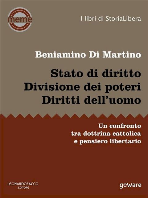 Stato di diritto. Divisione dei poteri. Diritti dell’uomo. Un confronto tra dottrina cattolica e pensiero libertario(Kobo/電子書)