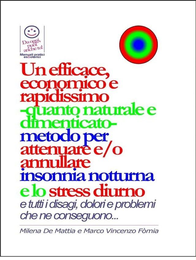  Un efficace, economico e rapidissimo -quanto naturale e dimenticato- metodo per attenuare e/o annullare insonnia notturna e lo stress diurno... con tutti i disagi, dolori e problemi che ne conseguono...(Kobo/電子書)