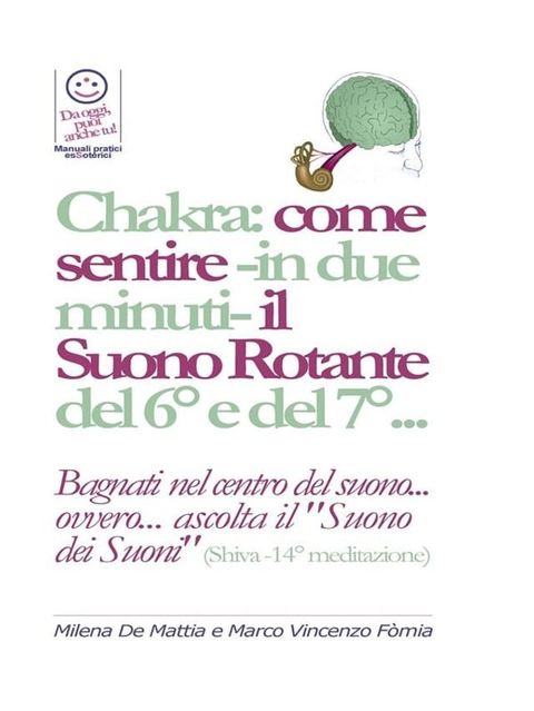 Chakra: come sentire -in due minuti- il Suono Rotante del 6° e del 7°... "Bagnati nel centro del suono... ovvero... ascolta il Suono dei suoni" (Shiva -14° meditazione)(Kobo/電子書)