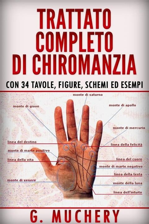 Trattato completo di Chiromanzia - Deduttiva e Sperimentale. Con 34 tavole, figure, schemi ed esempi(Kobo/電子書)