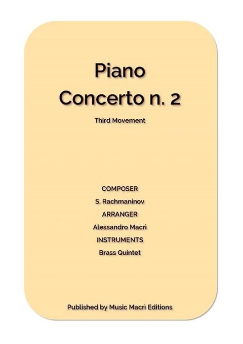 Piano Concerto n. 2 Third Movement by S. Rachmaninov(Kobo/電子書)