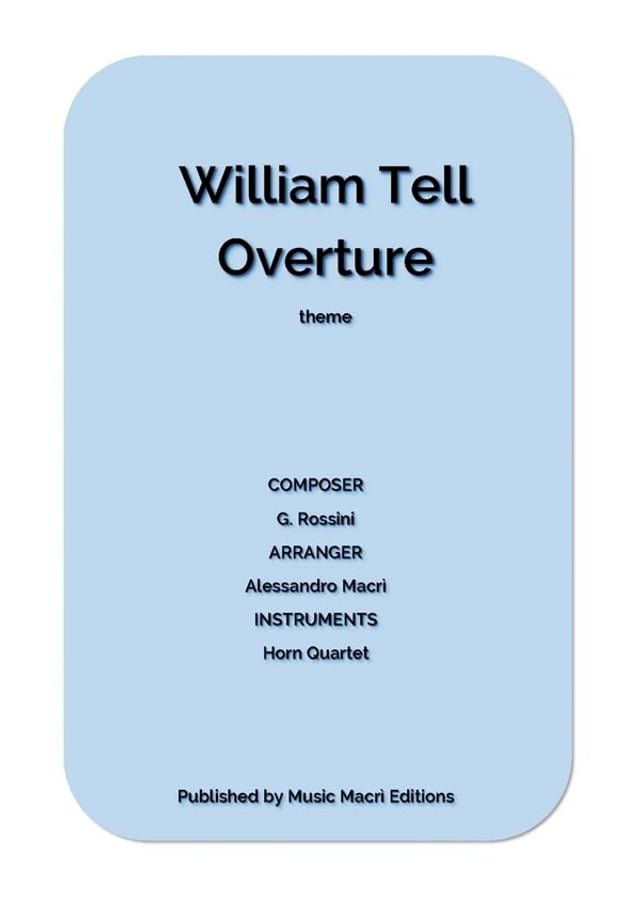  William Tell Overture(Kobo/電子書)