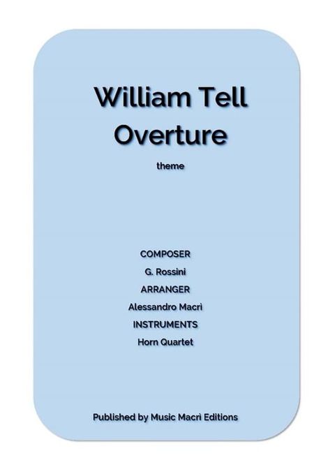 William Tell Overture(Kobo/電子書)