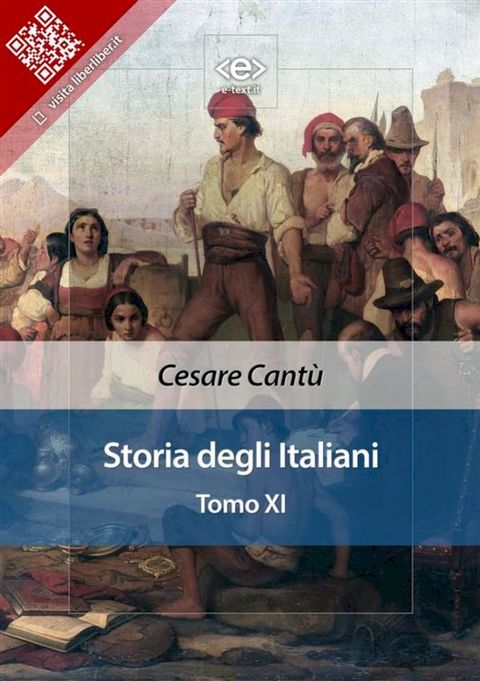 Storia degli Italiani. Tomo XI(Kobo/電子書)