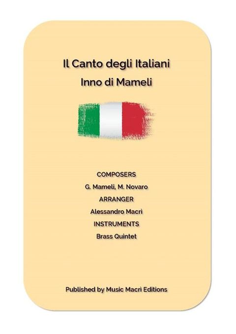 Il Canto degli Italiani - Inno di Mameli(Kobo/電子書)