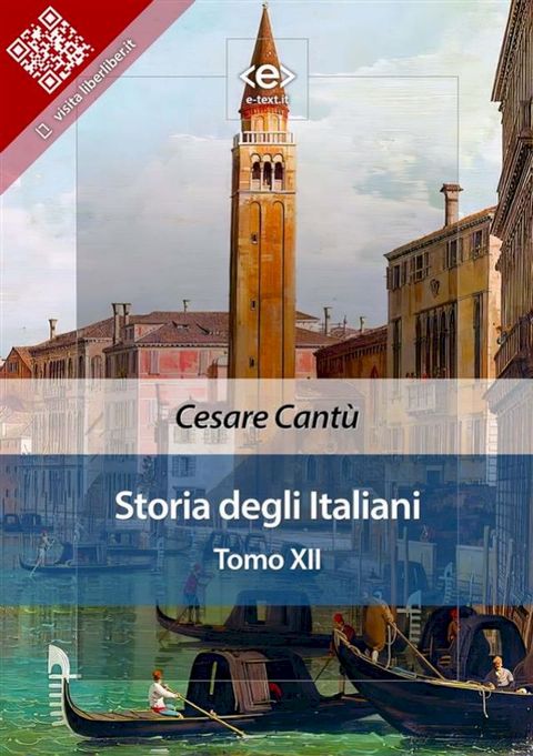 Storia degli Italiani. Tomo XII(Kobo/電子書)