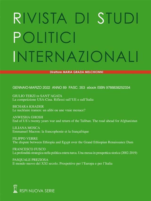  Rivista di Studi Politici Internazionali 1/2022(Kobo/電子書)