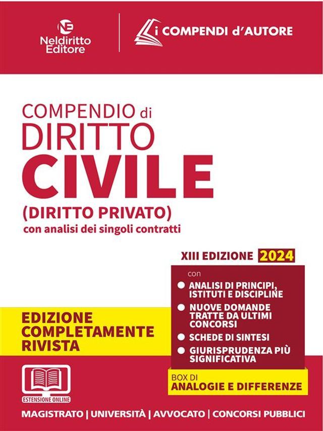  Compendio di Diritto Civile 2024(Kobo/電子書)