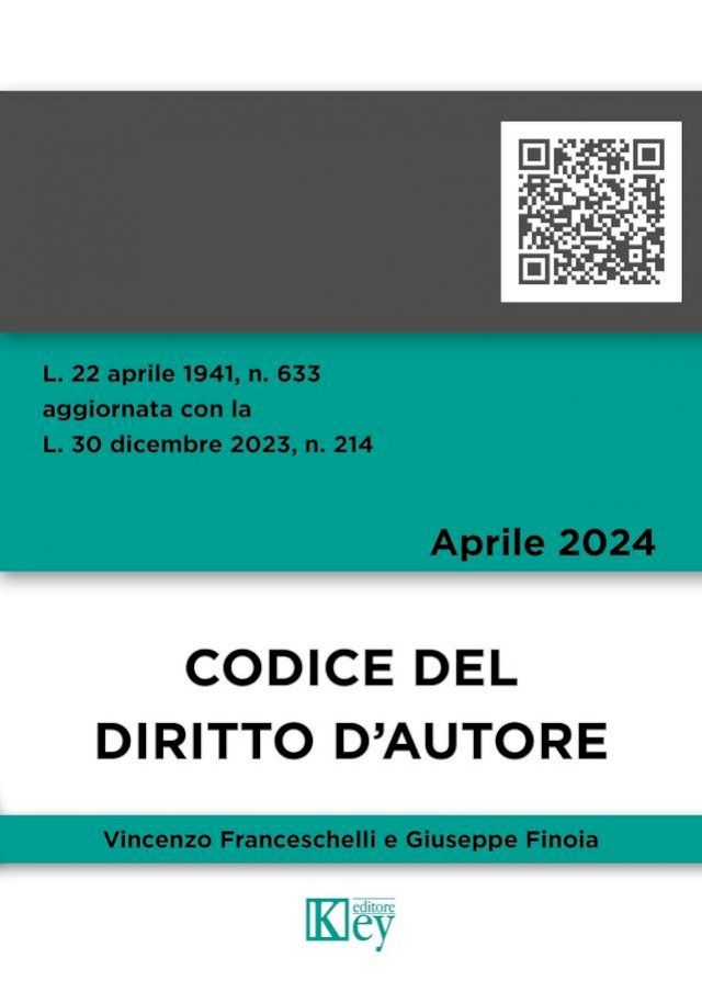  Codice del diritto d’autore 2024(Kobo/電子書)