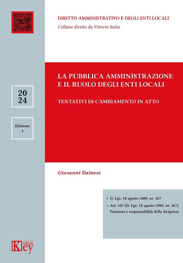  La Pubblica Amministrazione e il ruolo degli Enti Locali(Kobo/電子書)