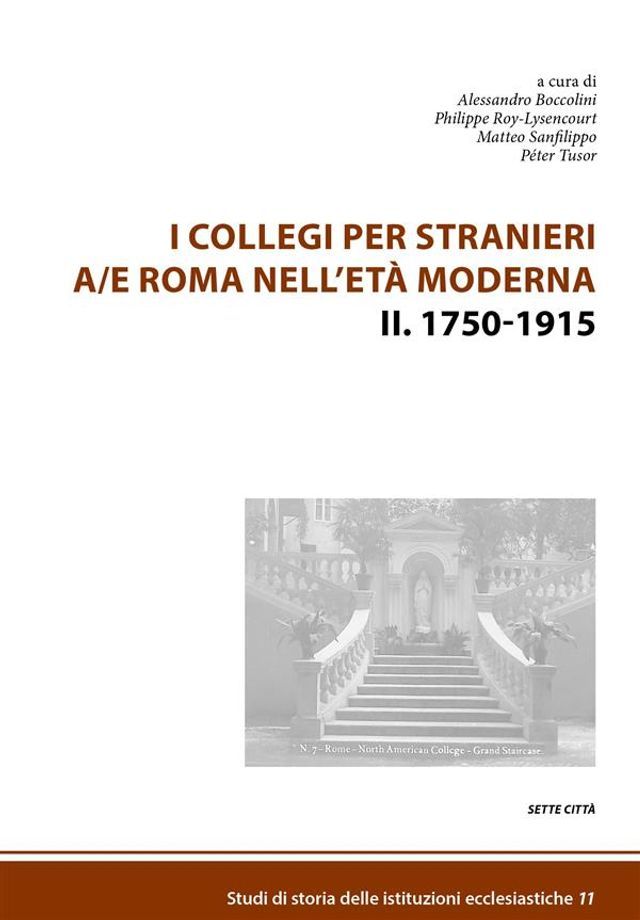  I Collegi per stranieri a/e Roma nell'età moderna(Kobo/電子書)