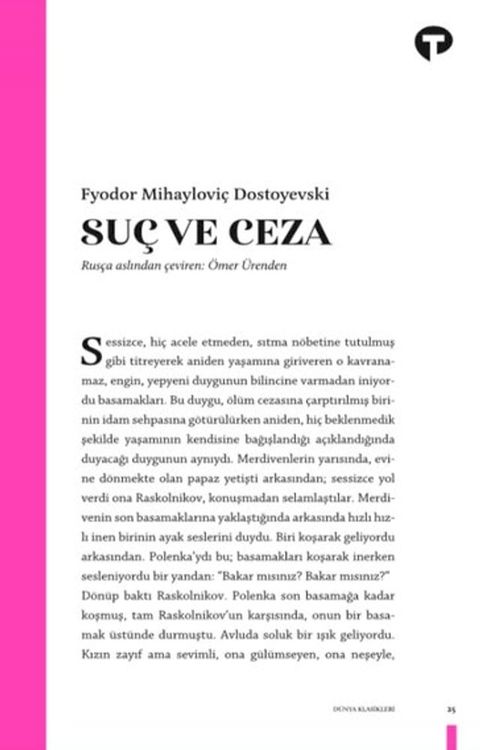 Su&ccedil; ve Ceza(Kobo/電子書)