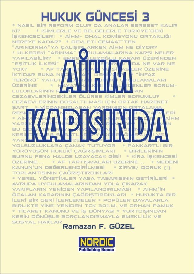  Hukuk Güncesi 3- AİHM Kapısında(Kobo/電子書)