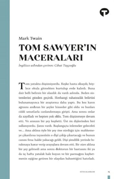 Tom Sawyer'ın Maceraları - Yeni B&uuml;y&uuml;kler İ&ccedil;in(Kobo/電子書)