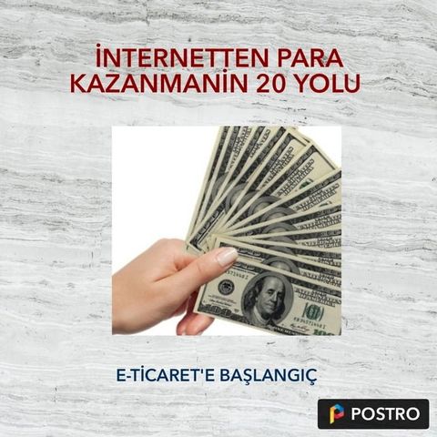 İnternetten para kazanmanın 20 yolu(Kobo/電子書)