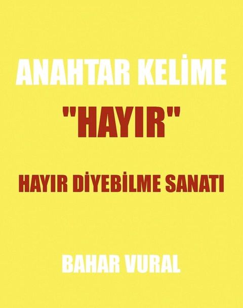 Anahtar Kelime "Hayır"(Kobo/電子書)