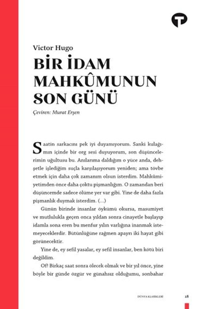  Bir İdam Mahkumunun Son Günü(Kobo/電子書)