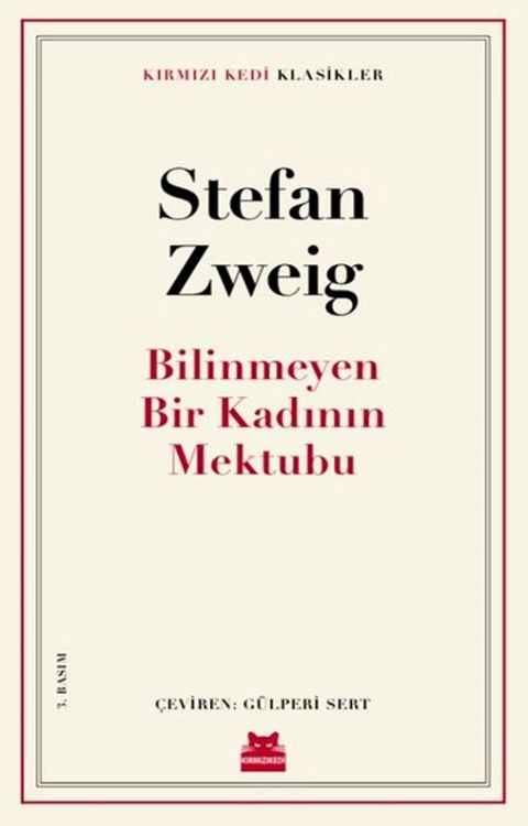 Bilinmeyen Bir Kadının Mektubu-Kırmızı Kedi Klasikler(Kobo/電子書)