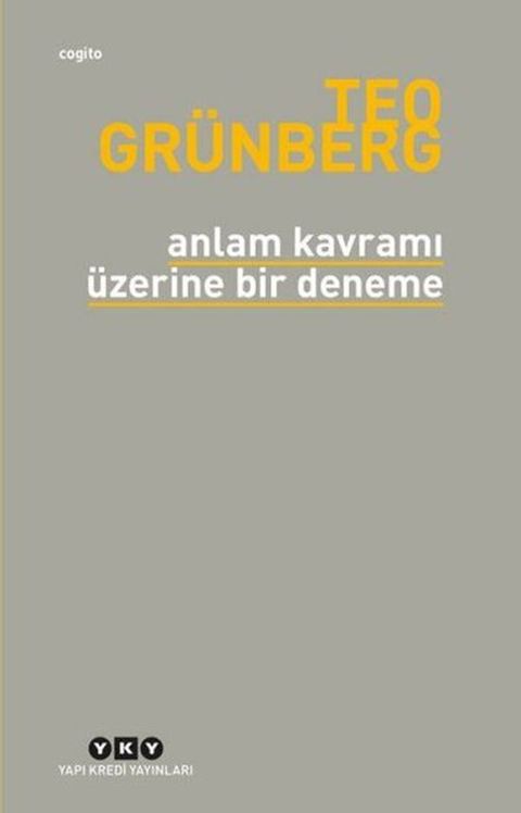 Anlam Kavramı &uuml;zerine Bir Deneme(Kobo/電子書)