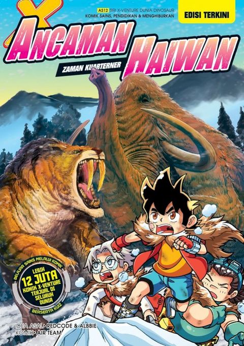 X-VENTURE DUNIA DINOSAUR 12: ANCAMAN HAIWAN (EDISI TERKINI)