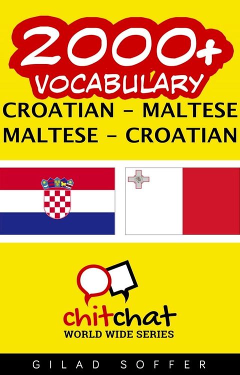 2000+ Vocabulary Croatian - Maltese