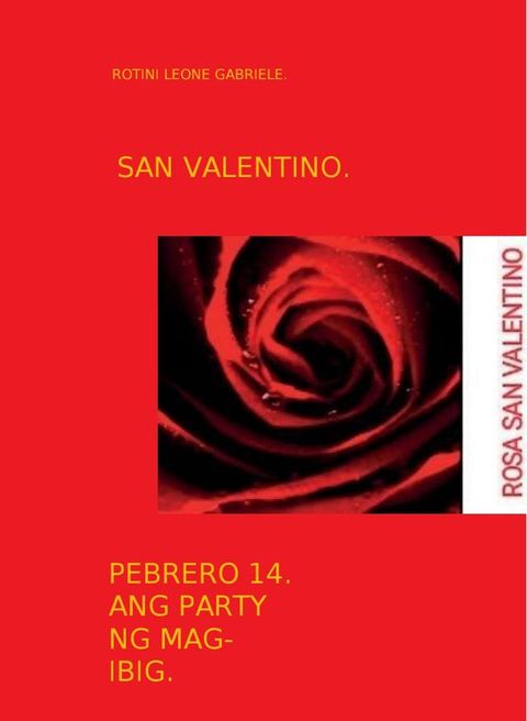 SAN VALENTINO.(Kobo/電子書)