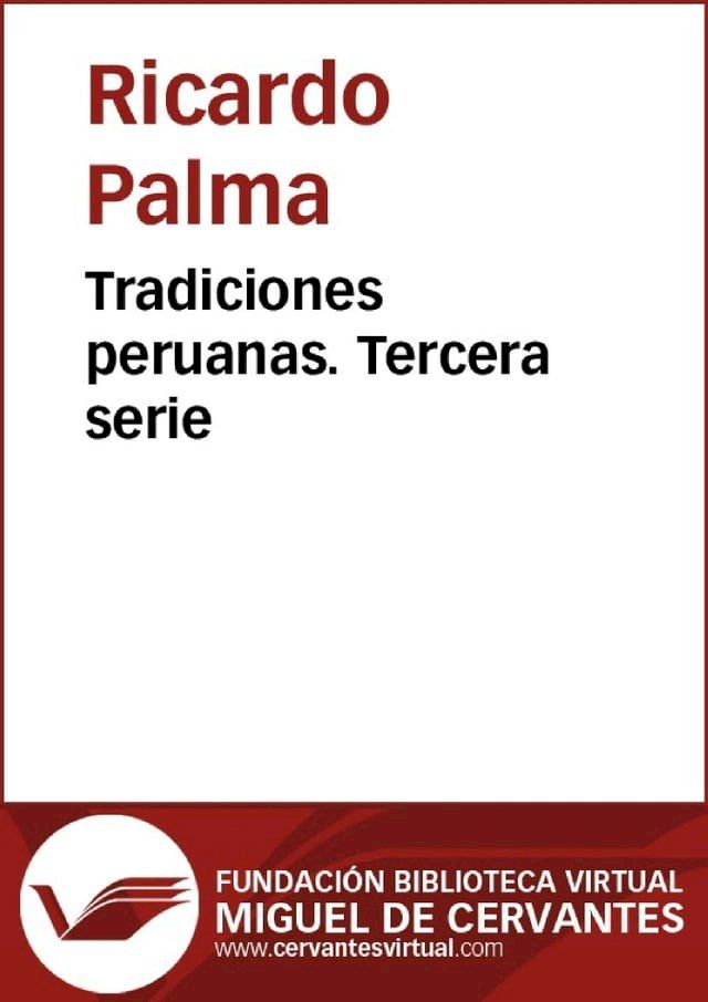  Tradiciones peruanas III(Kobo/電子書)