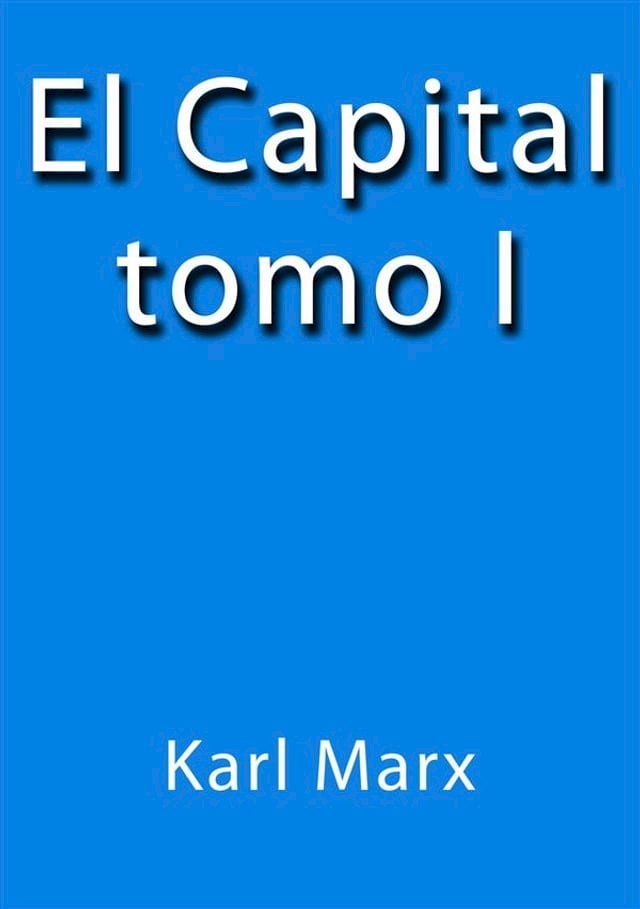  El capital I(Kobo/電子書)