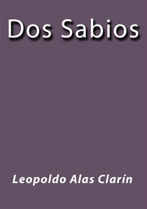 Dos sabios(Kobo/電子書)